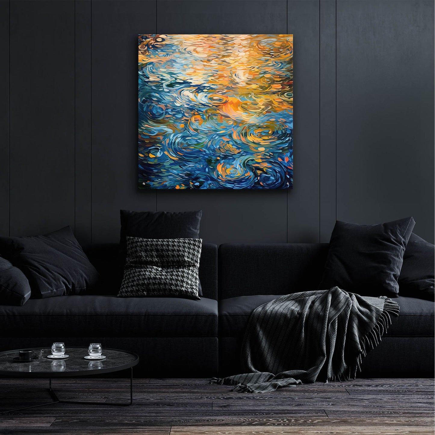 Epic Art 'Autumn Nostalgia 3 of 4' by Cameron Gray, Acrylic Glass Wall Art,36x36