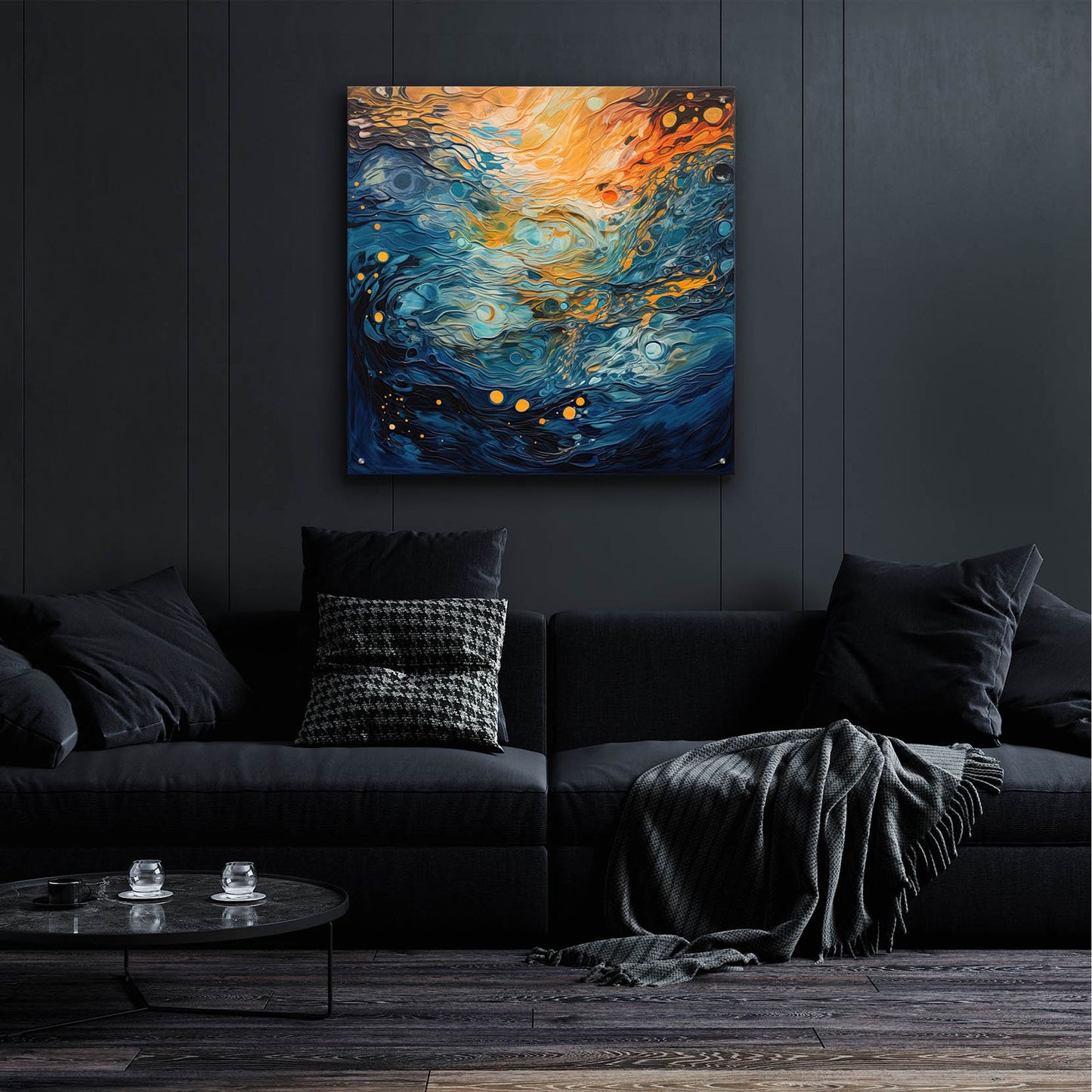 Epic Art 'Autumn Nostalgia 4 of 4' by Cameron Gray, Acrylic Glass Wall Art,36x36