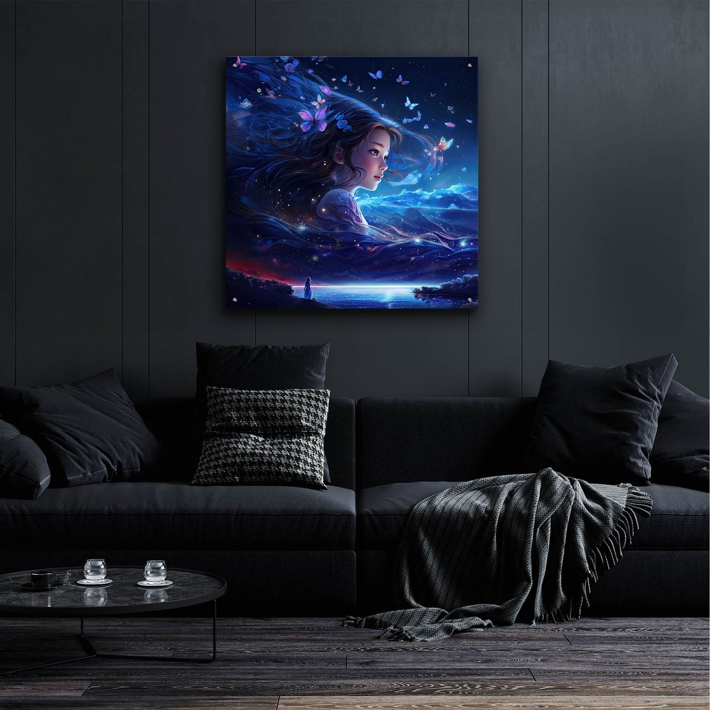 Epic Art 'In A Dream' by Cameron Gray, Acrylic Glass Wall Art,36x36