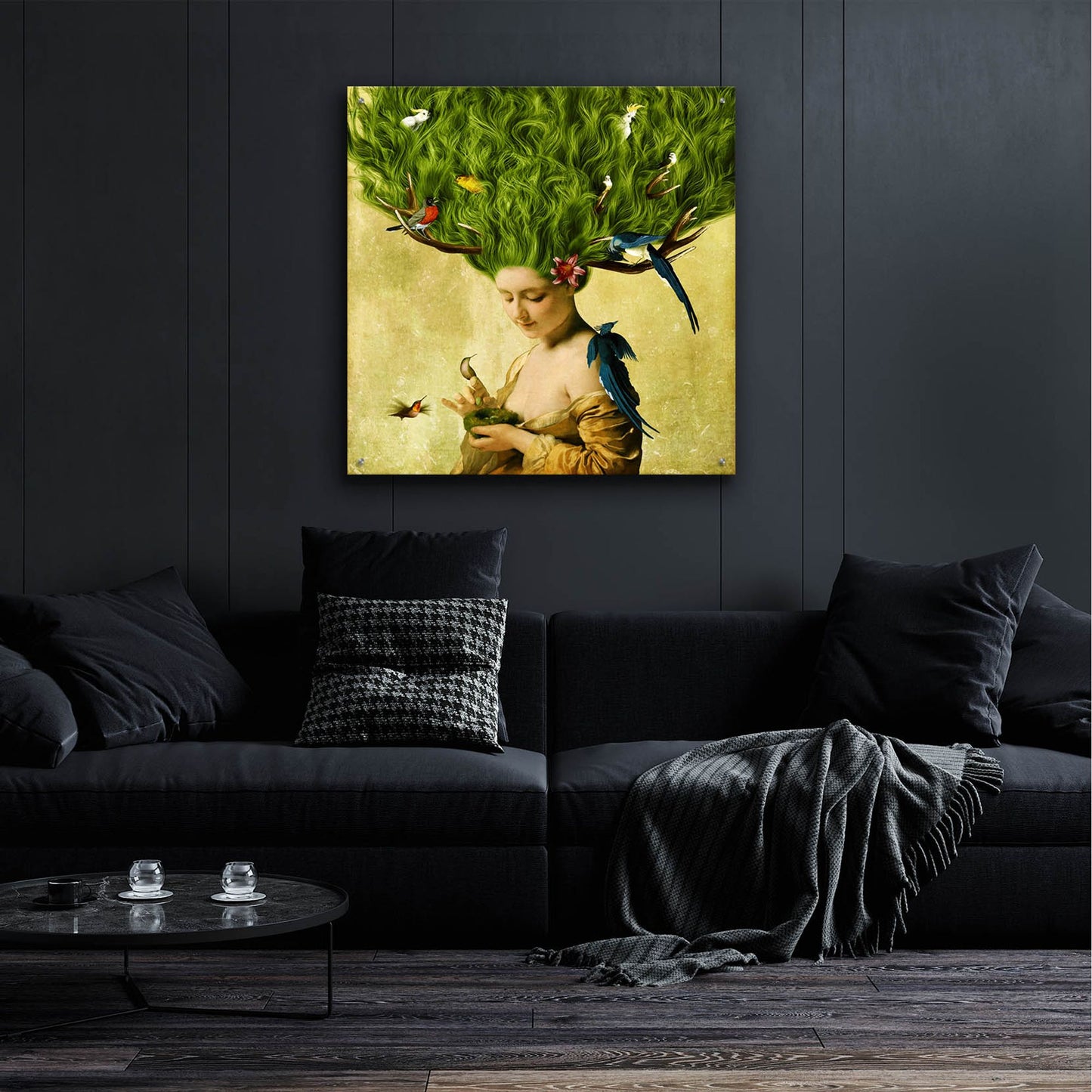 Epic Art 'Safe Haven' by Diogo Verissimo, Acrylic Glass Wall Art,36x36