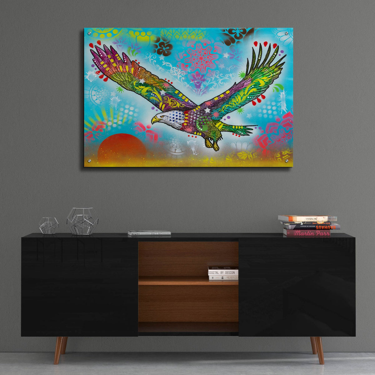 Epic Art 'In Flight' by Dean Russo, Acrylic Glass Wall Art,36x24