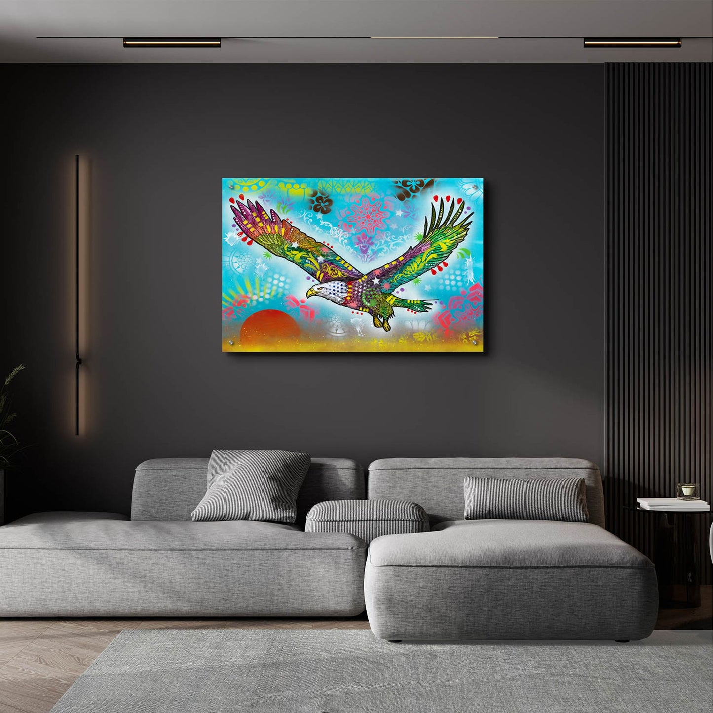 Epic Art 'In Flight' by Dean Russo, Acrylic Glass Wall Art,36x24
