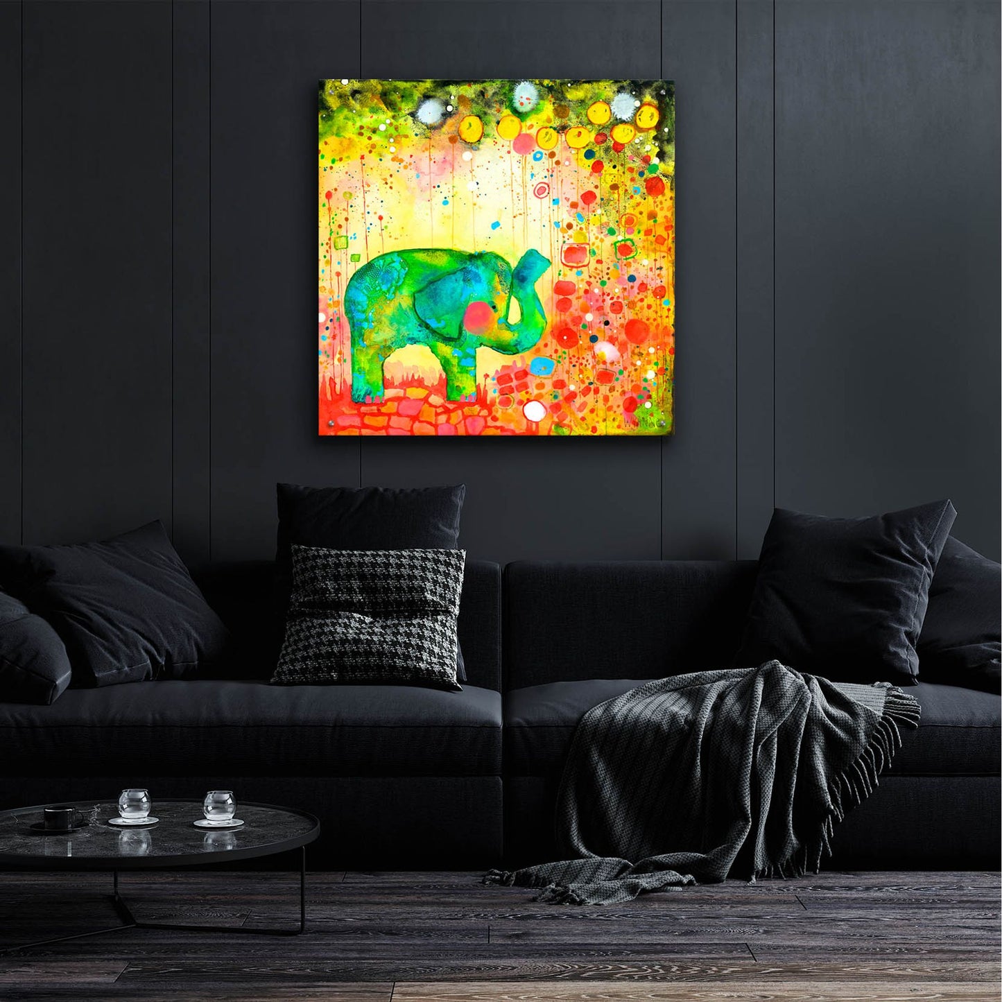 Epic Art 'Garden Adventure' by Wyanne, Acrylic Glass Wall Art,36x36
