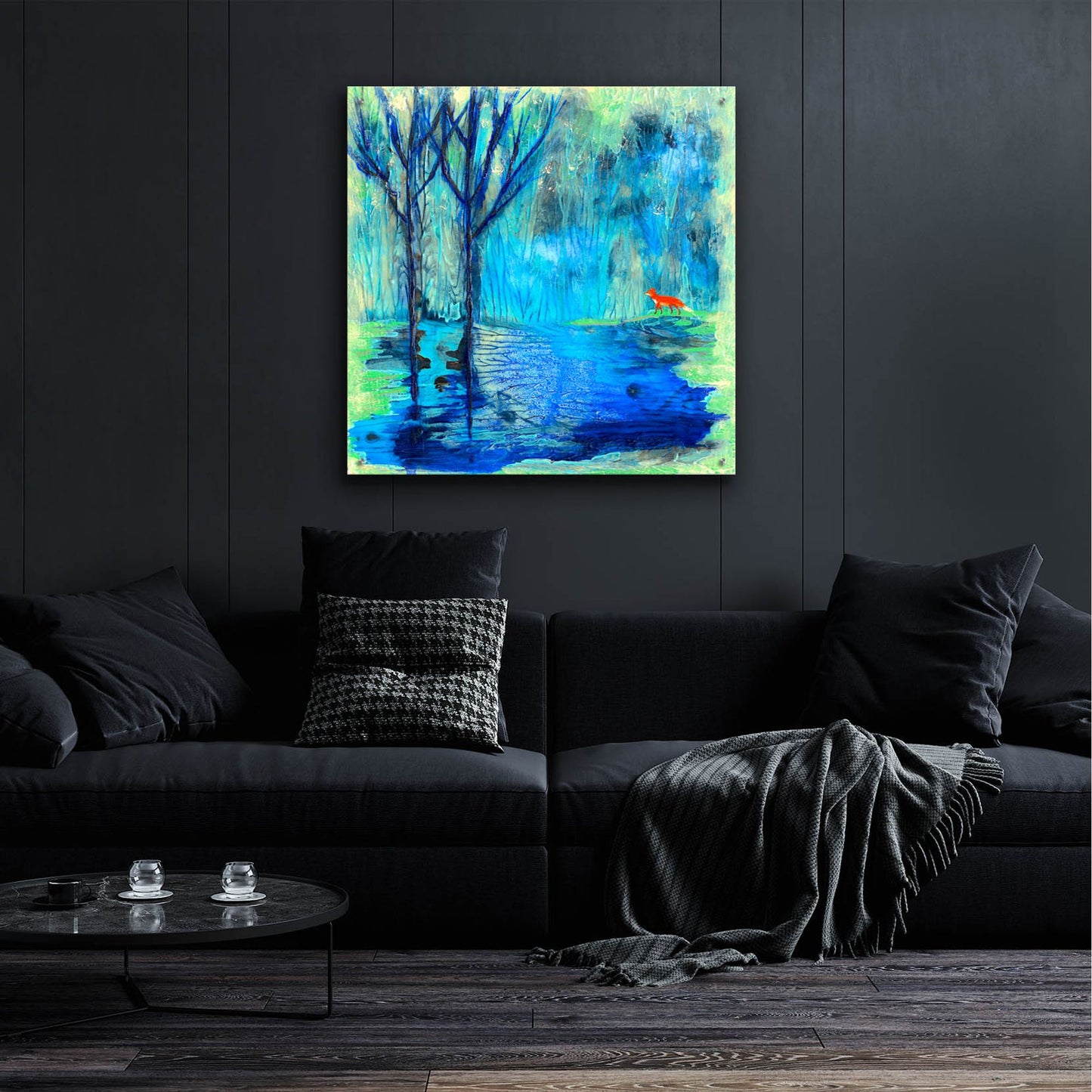 Epic Art 'Tranquil Travels' by Wyanne, Acrylic Glass Wall Art,36x36