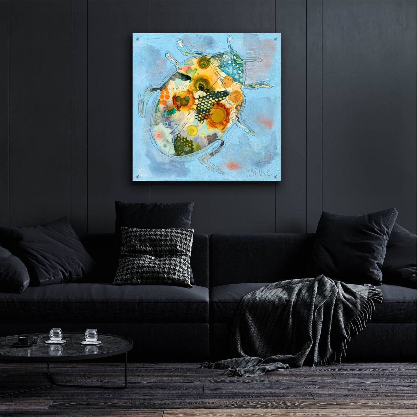 Epic Art 'Buddy' by Wyanne, Acrylic Glass Wall Art,36x36
