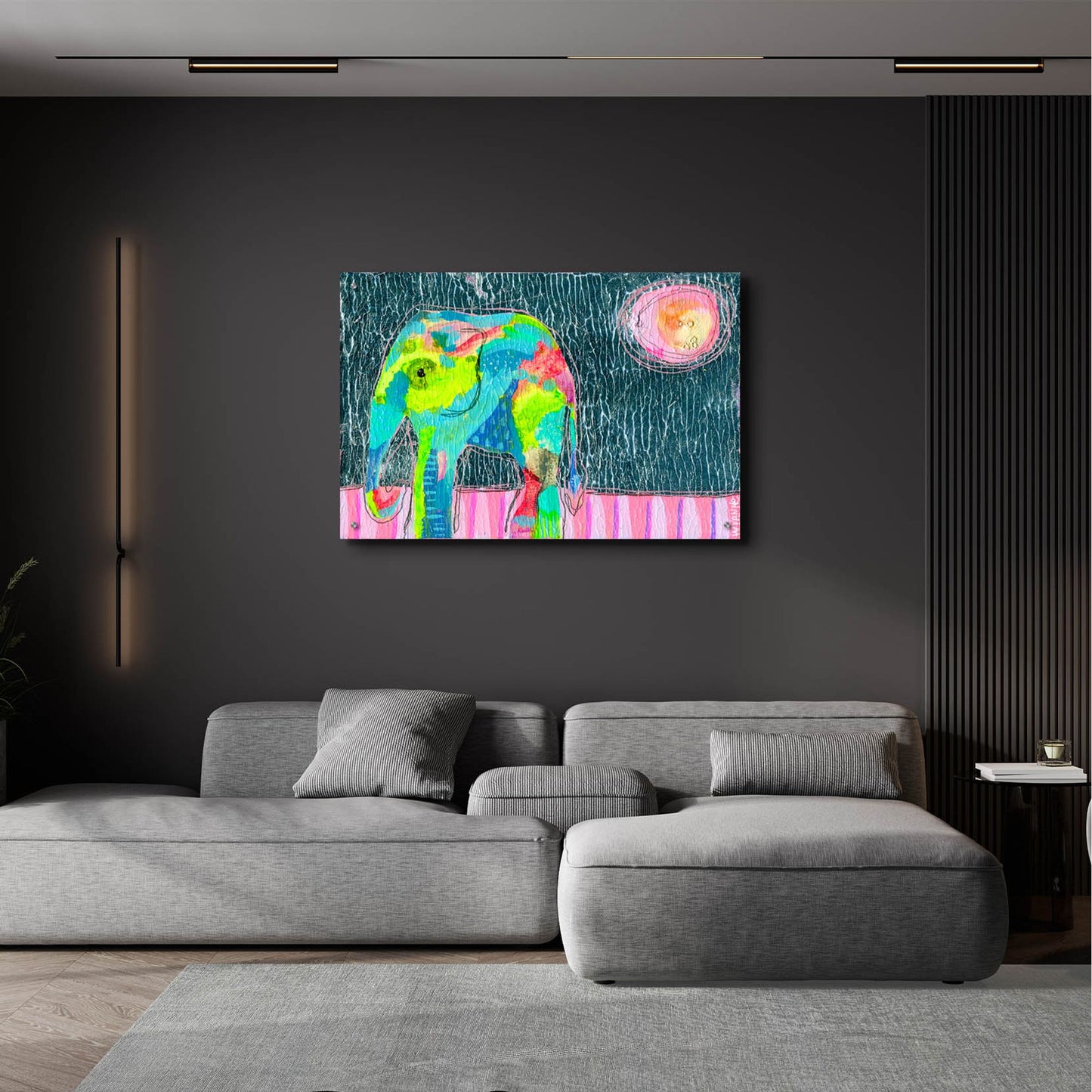 Epic Art 'Summer Ellie' by Wyanne, Acrylic Glass Wall Art,36x24