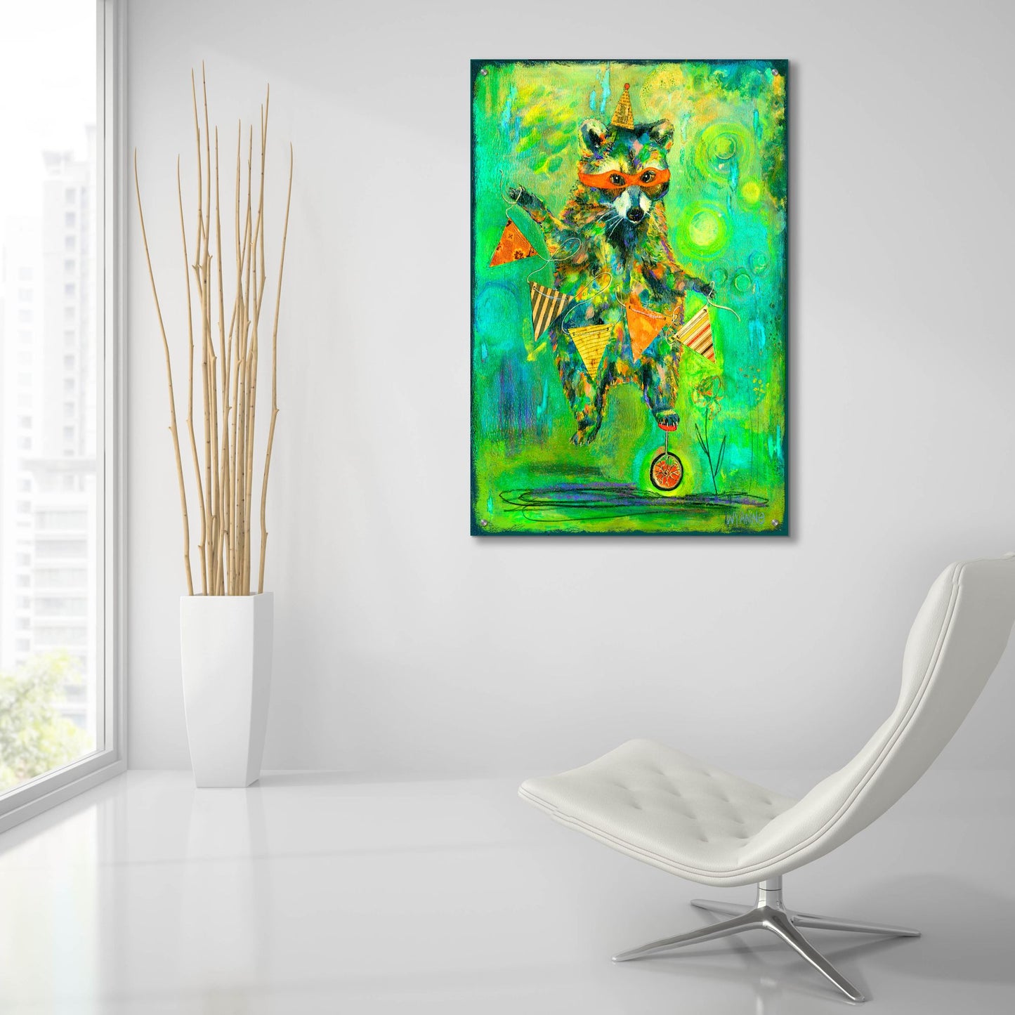 Epic Art 'The Imposter' by Wyanne, Acrylic Glass Wall Art,24x36