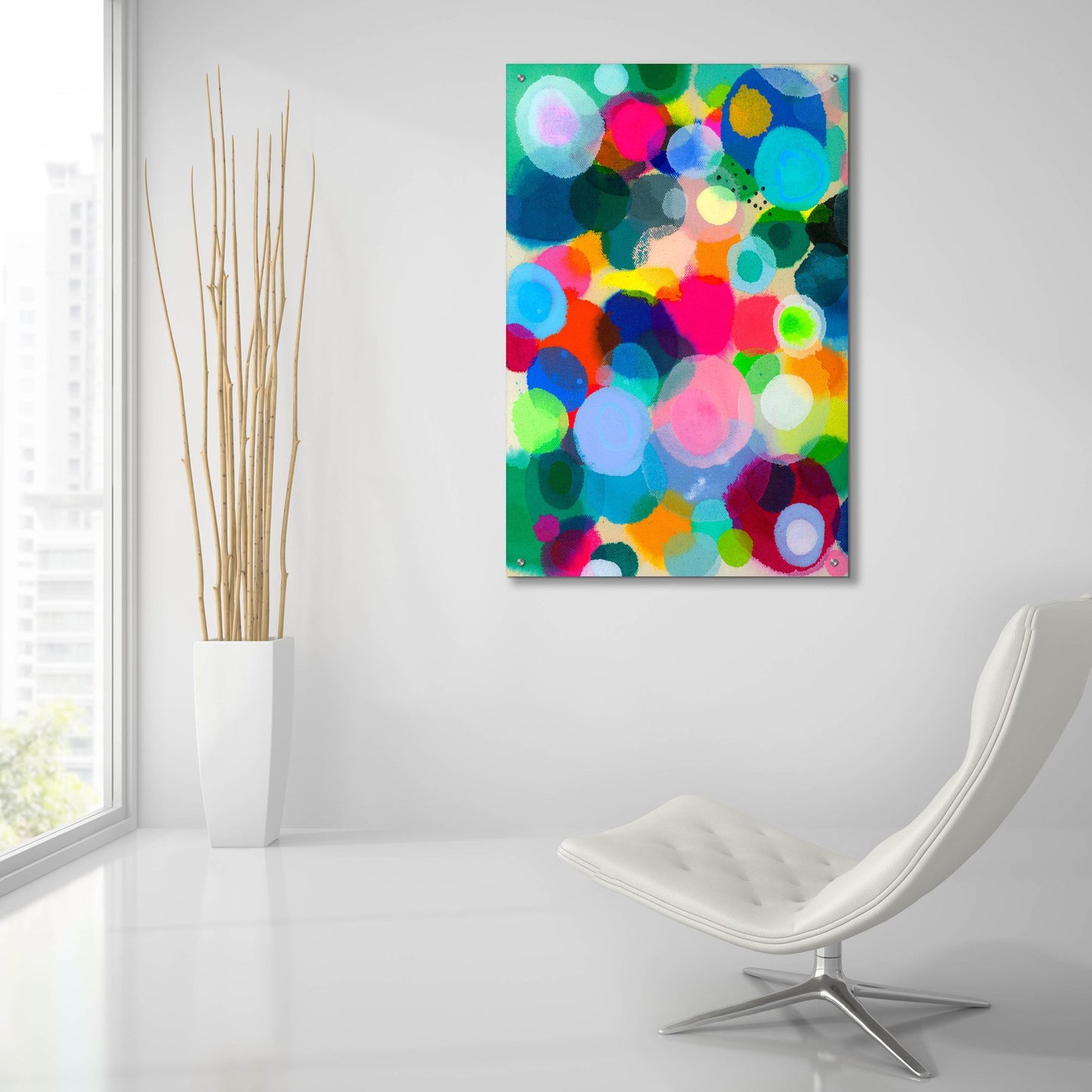 Epic Art 'Power Wins One' by Wyanne, Acrylic Glass Wall Art,24x36