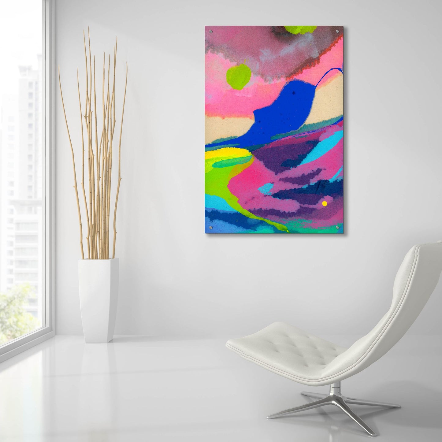 Epic Art 'Wild Ocean' by Wyanne, Acrylic Glass Wall Art,24x36