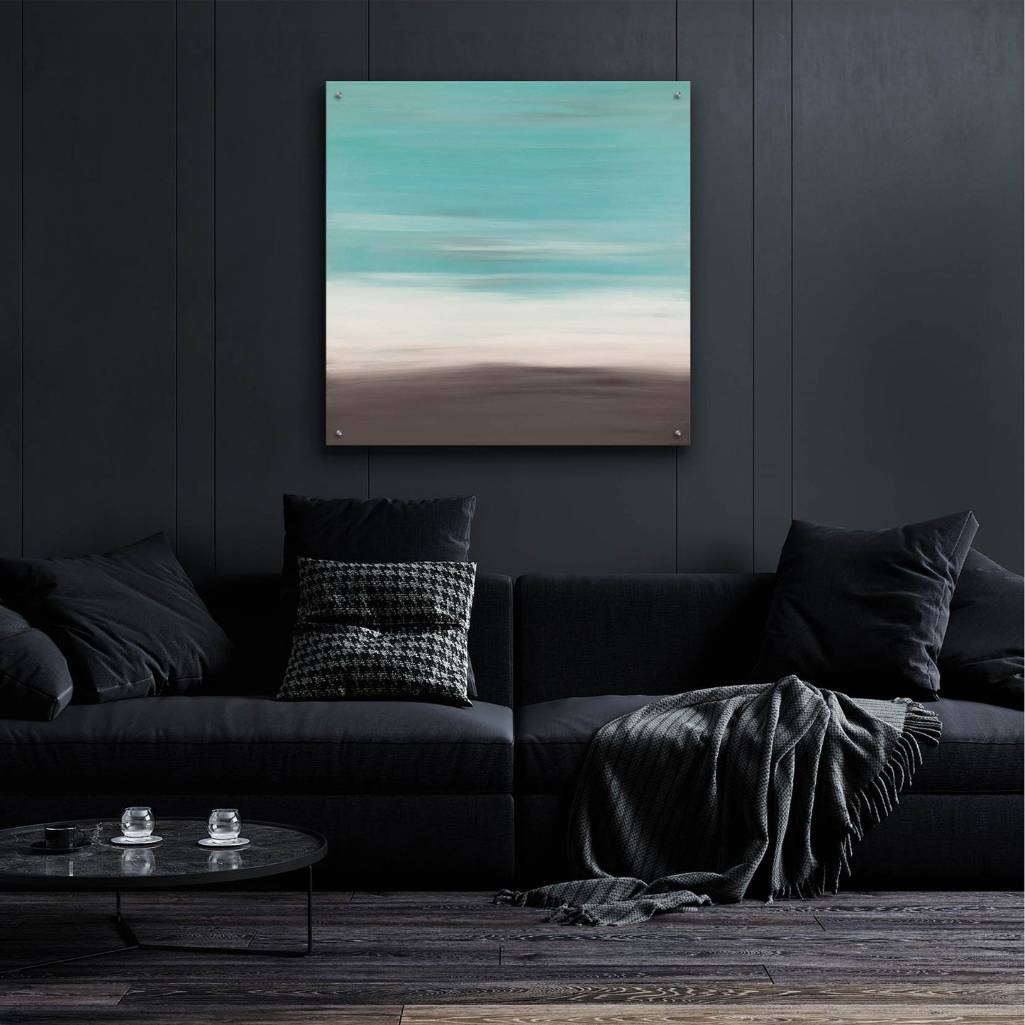 Epic Art 'Sunset 7' by Hilary Winfield, Acrylic Glass Wall Art,36x36