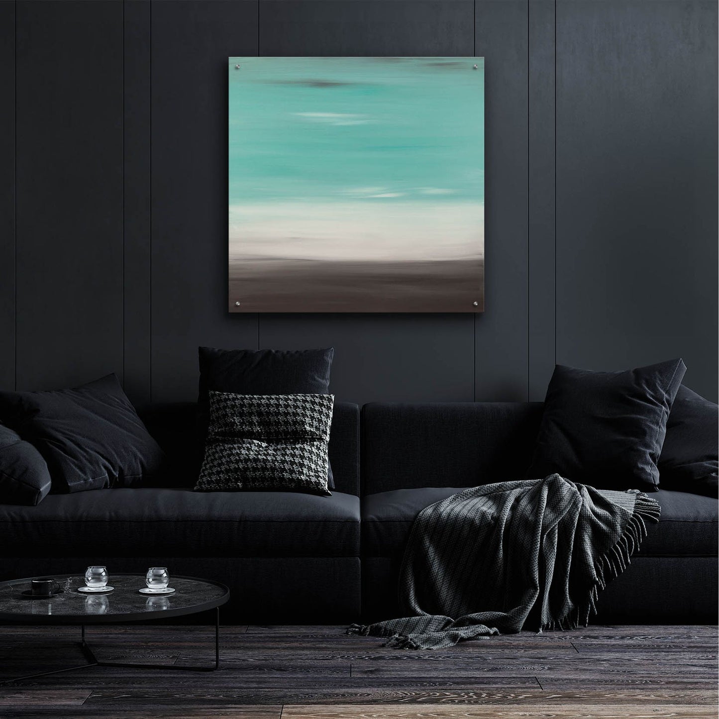 Epic Art 'Sunset 37' by Hilary Winfield, Acrylic Glass Wall Art,36x36