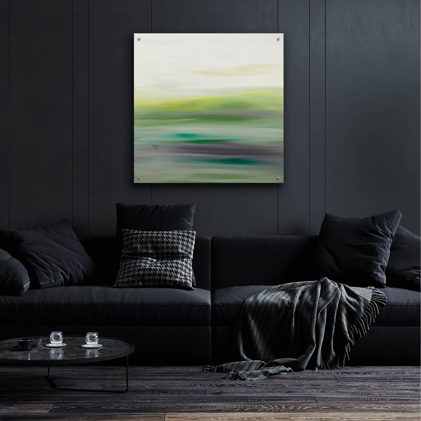 Epic Art 'Sunset 44' by Hilary Winfield, Acrylic Glass Wall Art,36x36