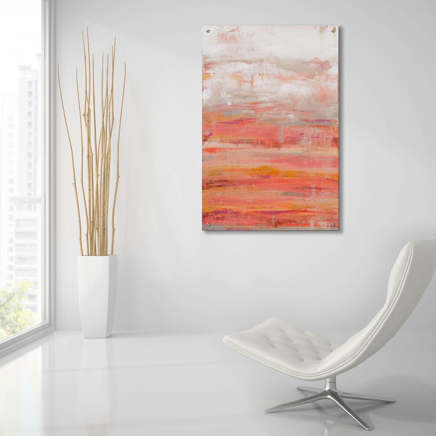 Epic Art 'Lithosphere 180' by Hilary Winfield, Acrylic Glass Wall Art,24x36