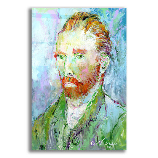 Epic Art 'Van Gogh' by Richard Wallich, Acrylic Glass Wall Art