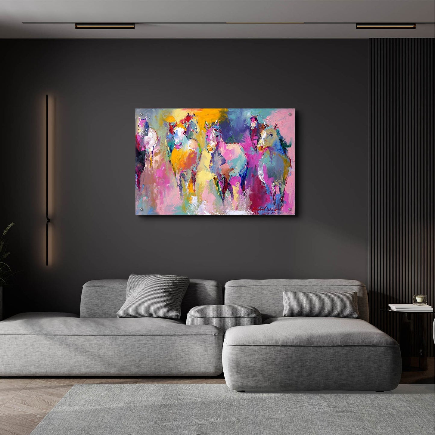 Epic Art 'Wild' by Richard Wallich, Acrylic Glass Wall Art,36x24