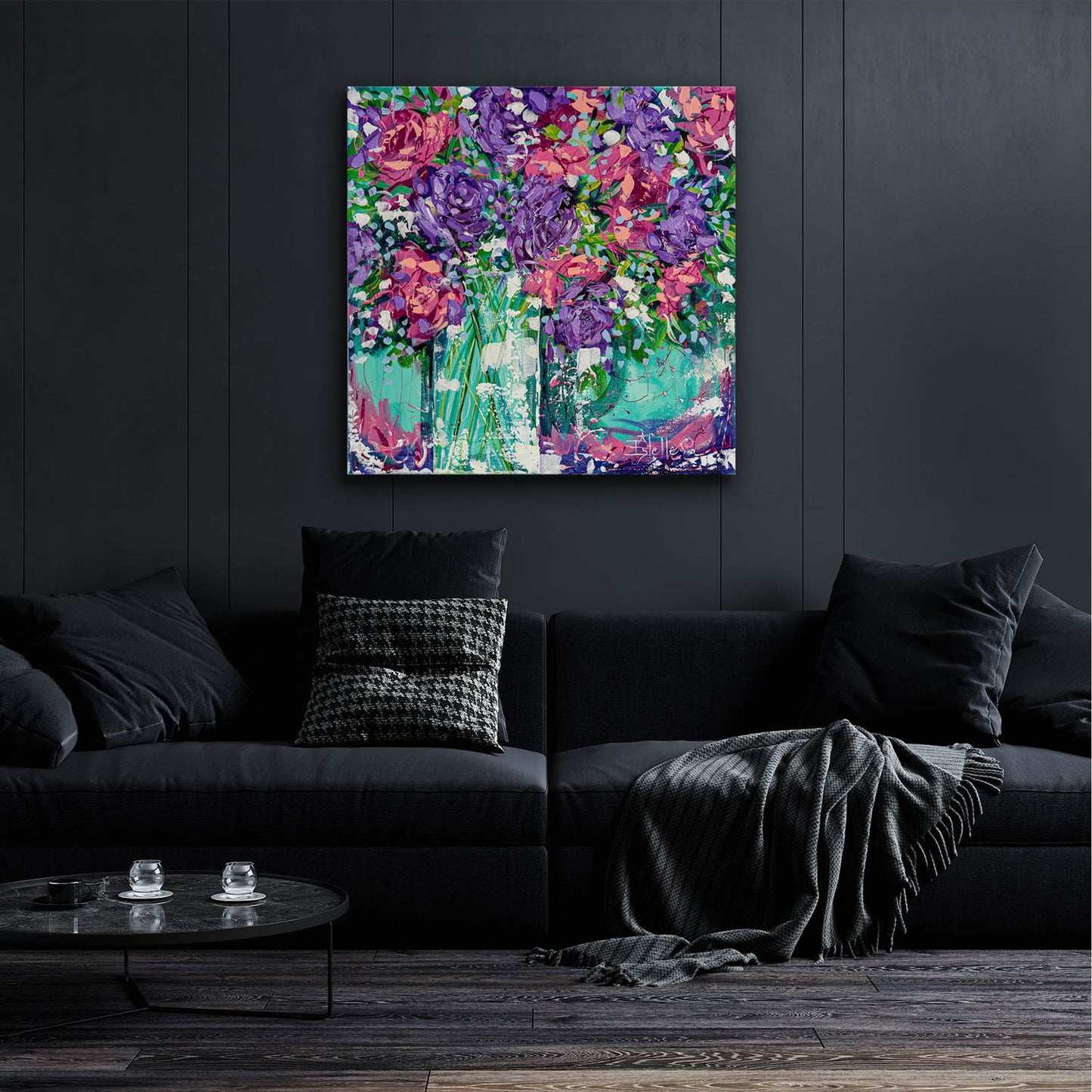 Epic Art 'Fresh Cut' by Estelle Grengs, Acrylic Glass Wall Art,36x36