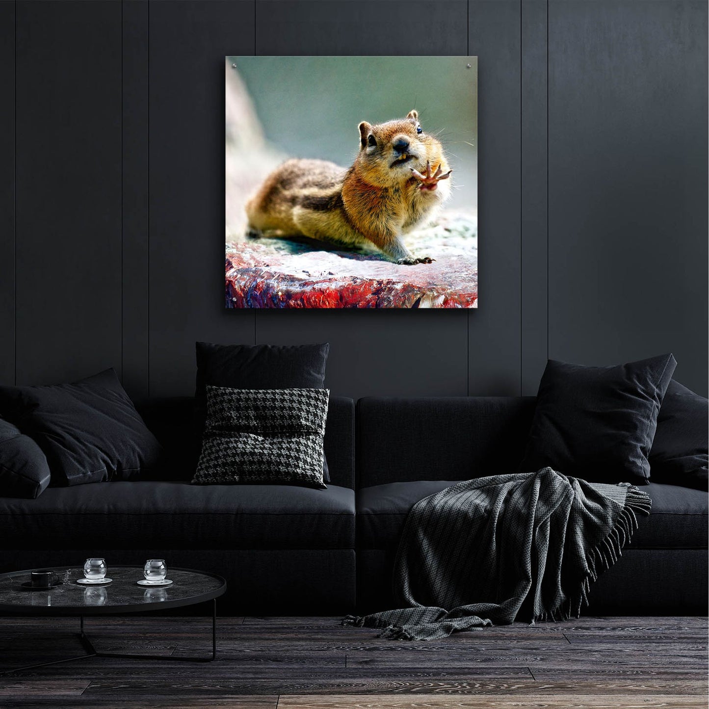 Epic Art 'Talk To The Hand' by Lena Owens, Acrylic Glass Wall Art,36x36