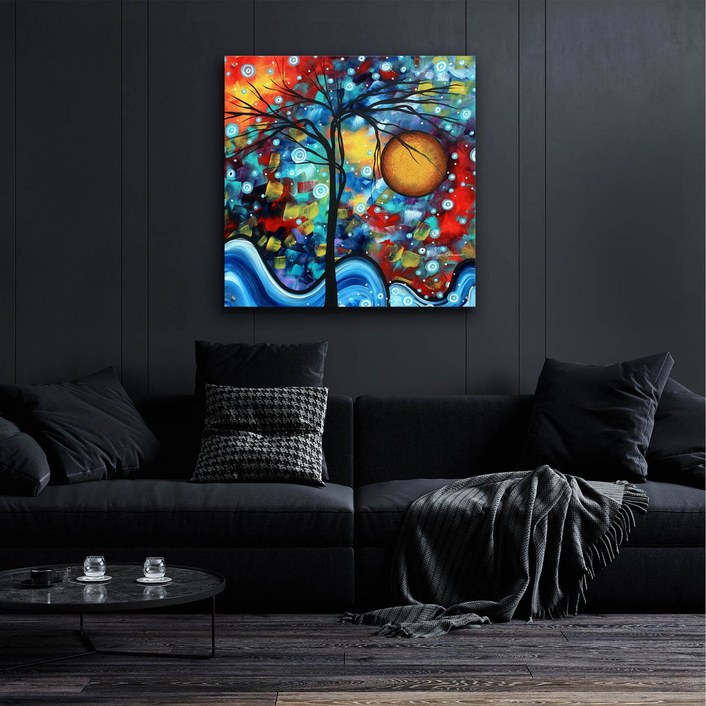 Epic Art 'Sweet Serenity' by Megan Duncanson, Acrylic Glass Wall Art,36x36