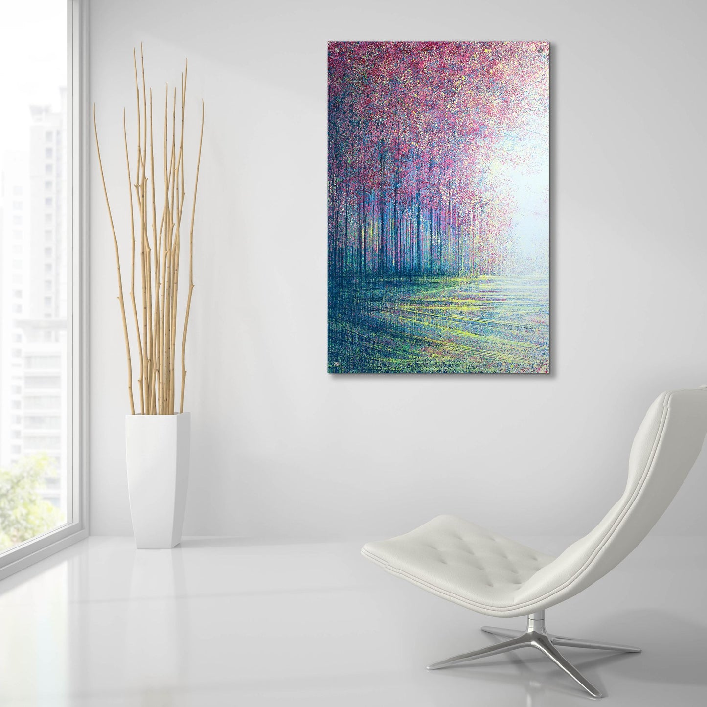 Epic Art 'Tree Blossom in Bright Light' by Marc Todd, Acrylic Glass Wall Art,24x36