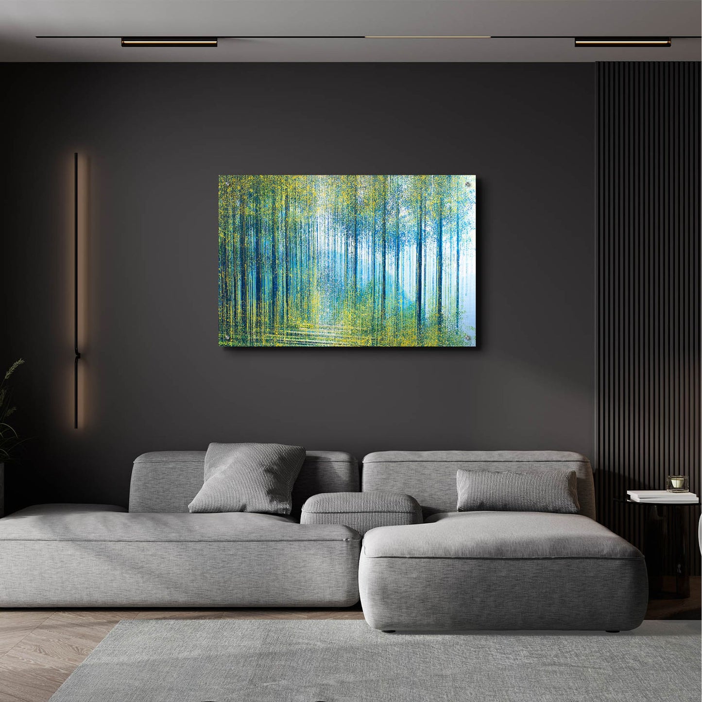 Epic Art 'Spring Light In The Forest' by Marc Todd, Acrylic Glass Wall Art,36x24