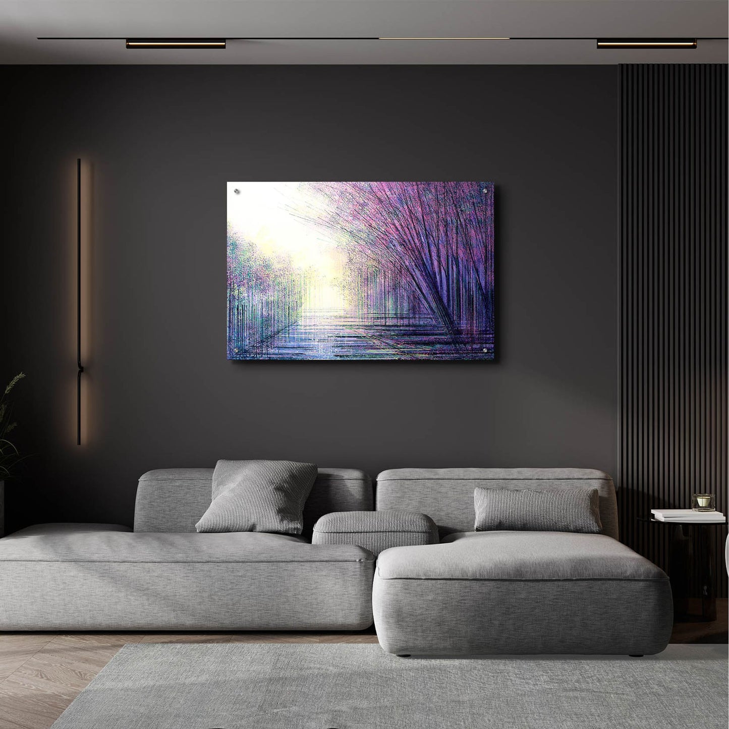 Epic Art 'Spring Blossom At Twilight' by Marc Todd, Acrylic Glass Wall Art,36x24