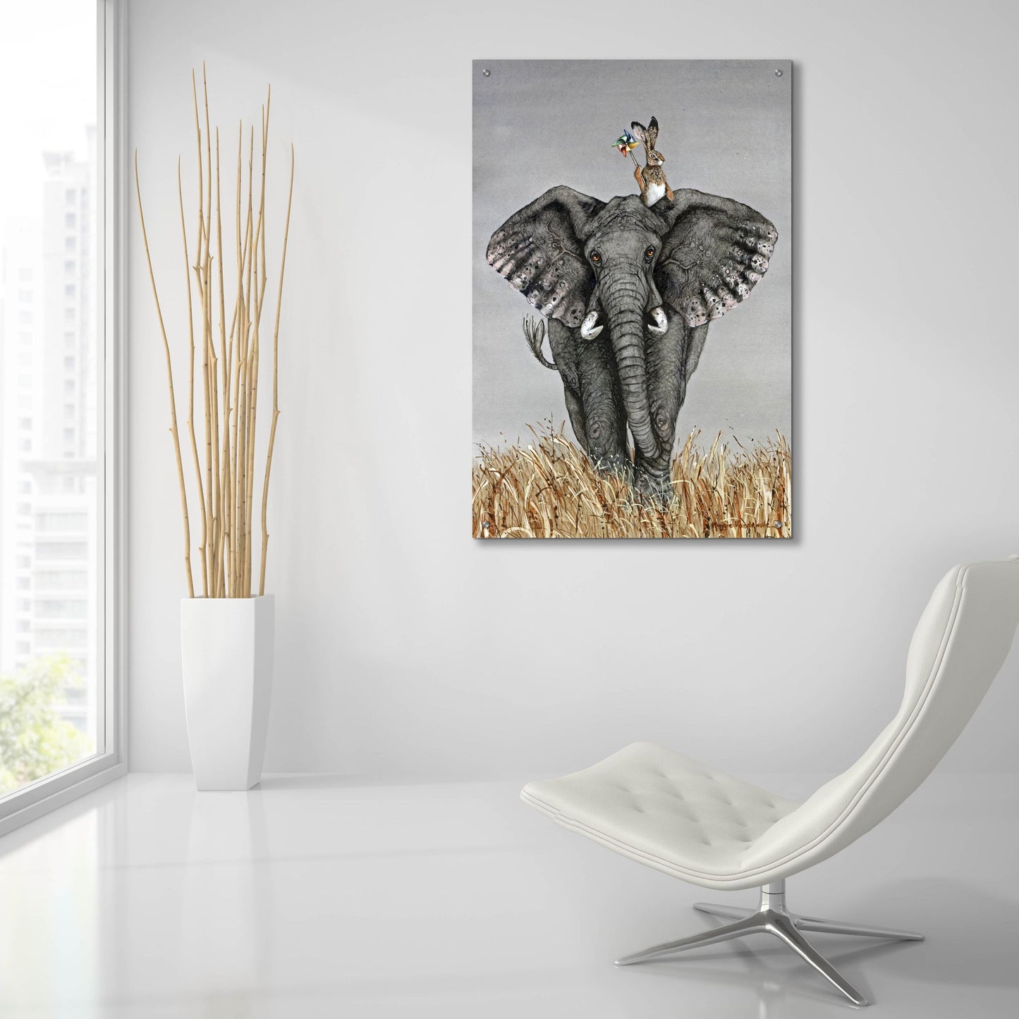 Epic Art 'After the Parade' by Maggie Vandewalle, Acrylic Glass Wall Art,24x36