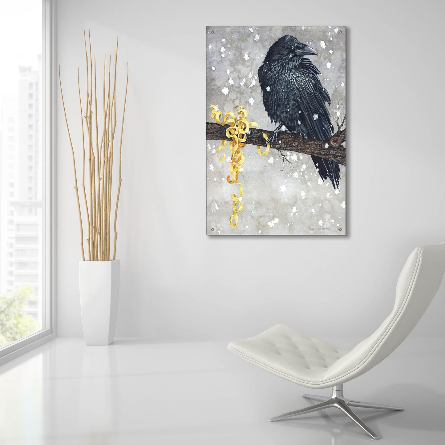 Epic Art 'Tantalizing' by Maggie Vandewalle, Acrylic Glass Wall Art,24x36