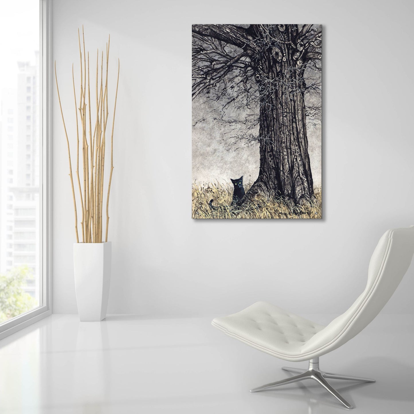 Epic Art 'Wild Thing' by Maggie Vandewalle, Acrylic Glass Wall Art,24x36