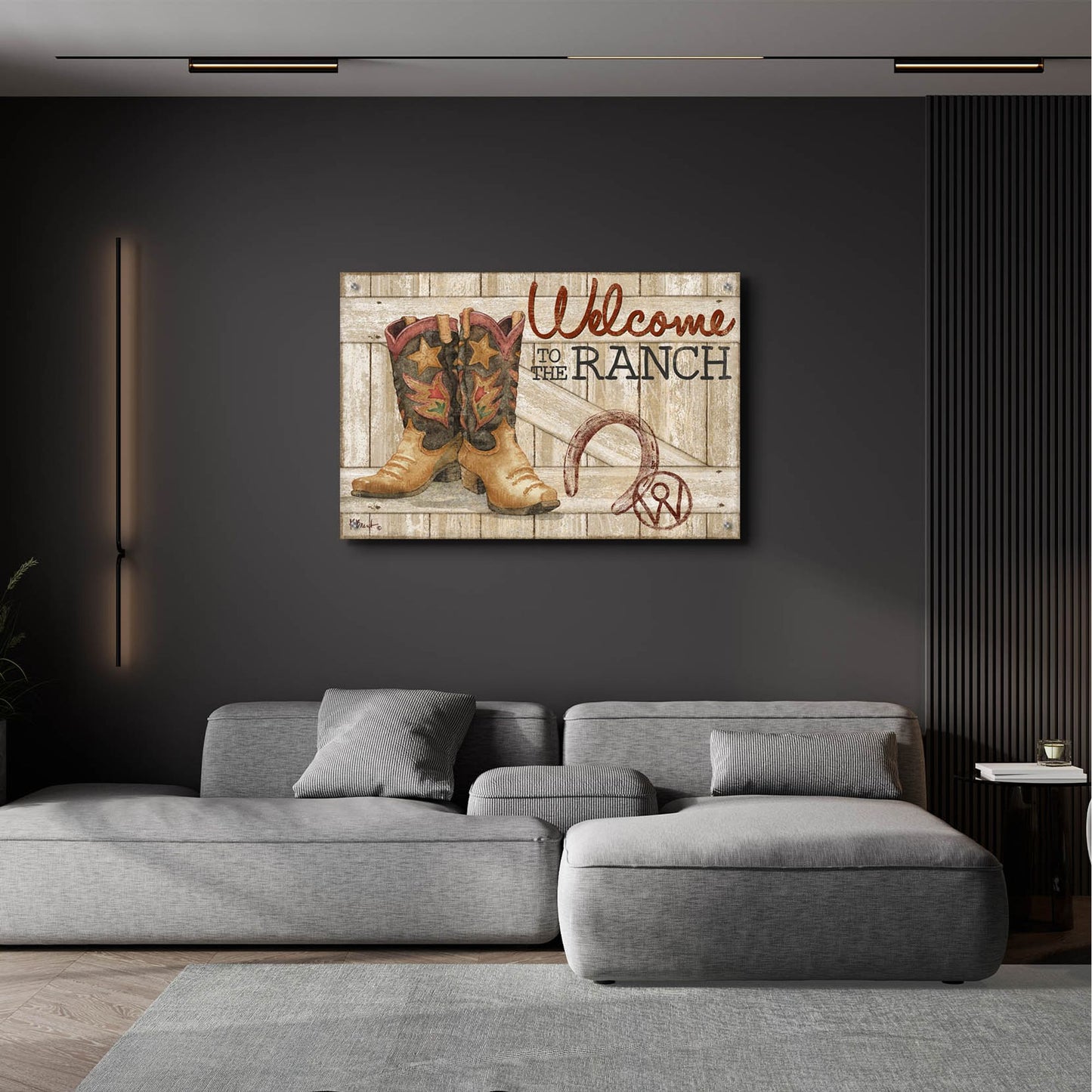 Epic Art 'Western Wear' by Paul Brent, Acrylic Glass Wall Art,36x24