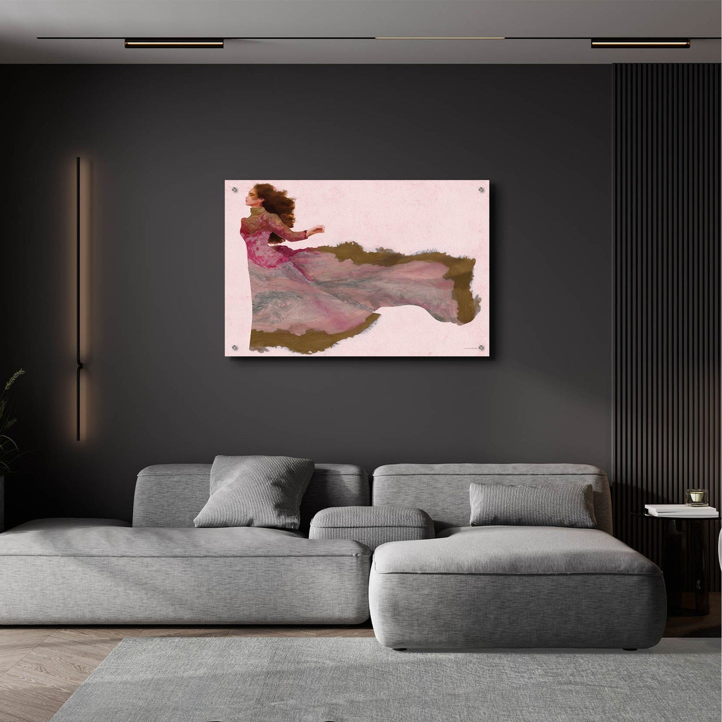 Epic Art 'She Who Shines' by Kamdon Kreations, Acrylic Glass Wall Art,36x24