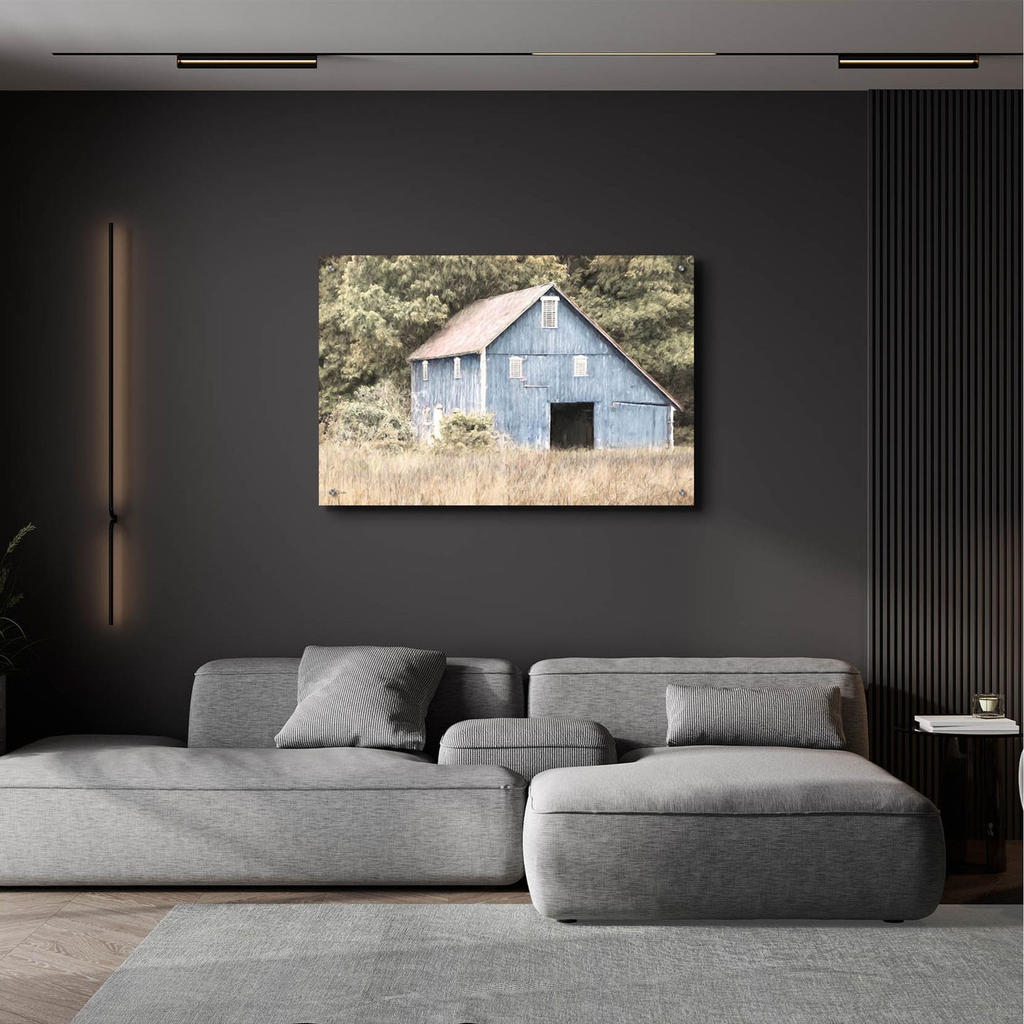 Epic Art 'Tucked in the Trees' by Lori Deiter, Acrylic Glass Wall Art,36x24