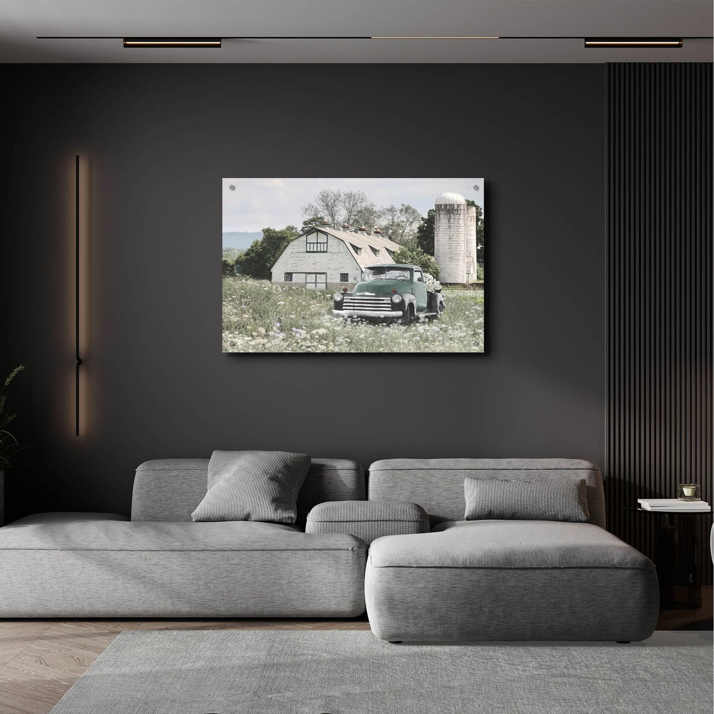 Epic Art 'Vintage View ' by Lori Deiter, Acrylic Glass Wall Art,36x24