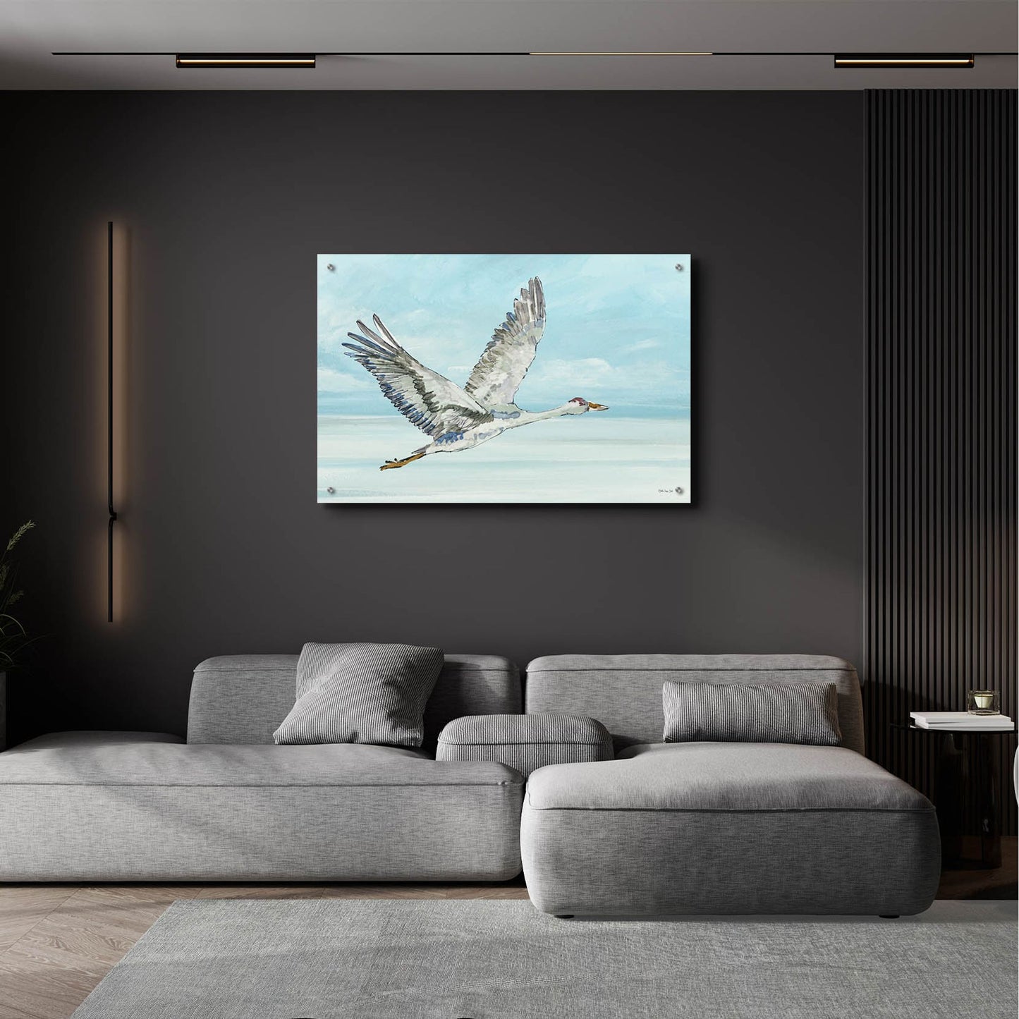 Epic Art 'In Flight 2' by Stellar Design Studio, Acrylic Glass Wall Art,36x24