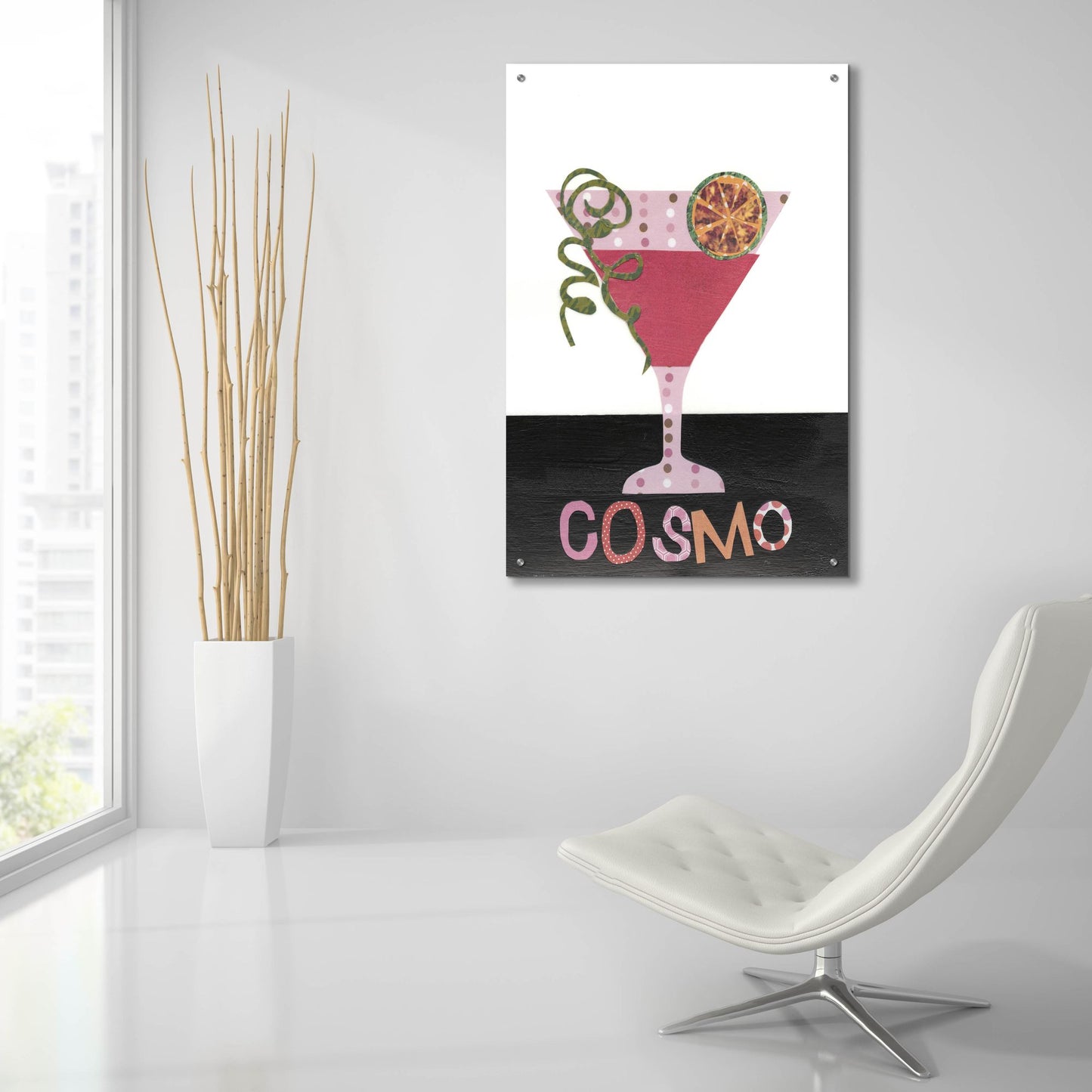 Epic Art 'Mix Me a Drink III' by Regina Moore, Acrylic Glass Wall Art,24x36