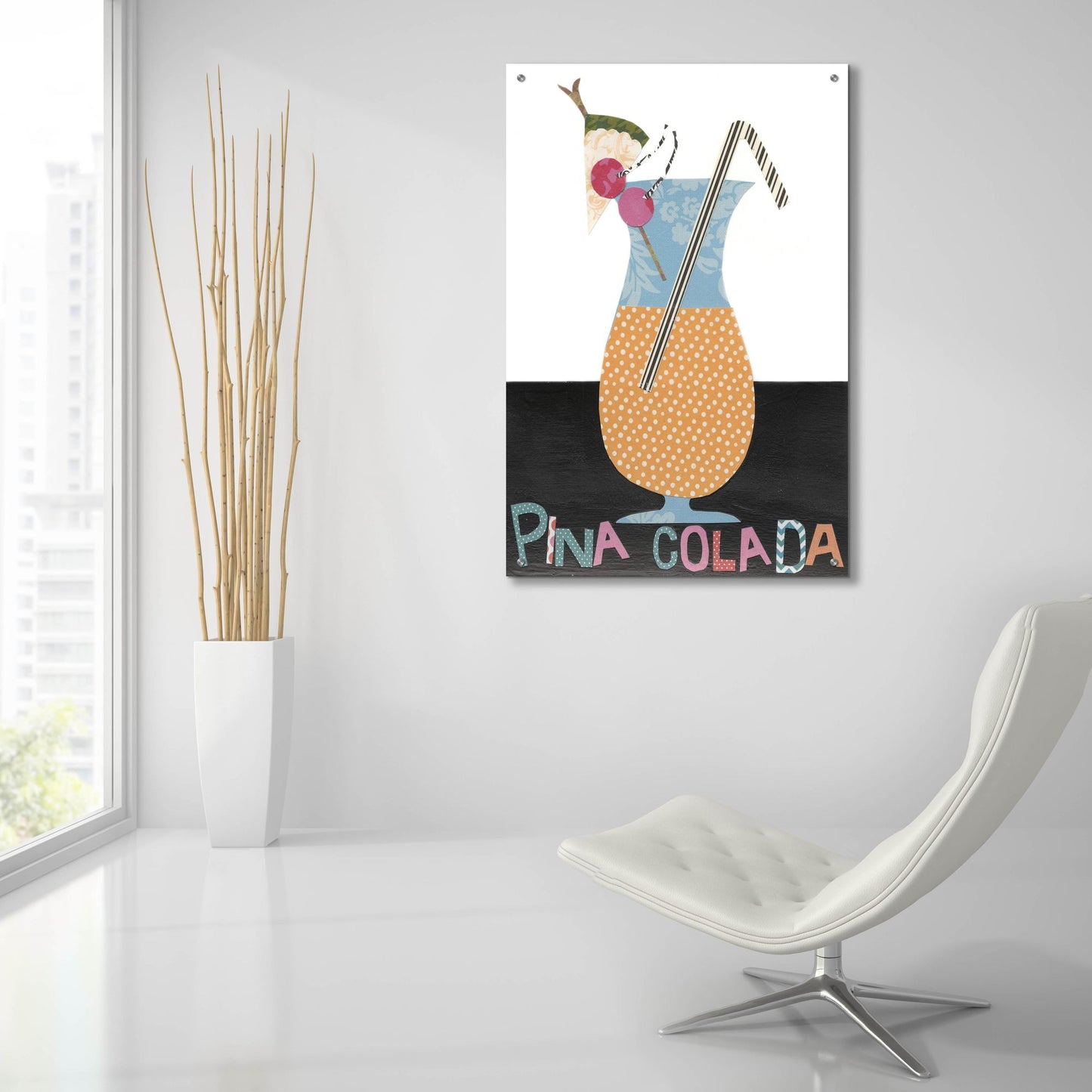 Epic Art 'Mix Me a Drink VI' by Regina Moore, Acrylic Glass Wall Art,24x36