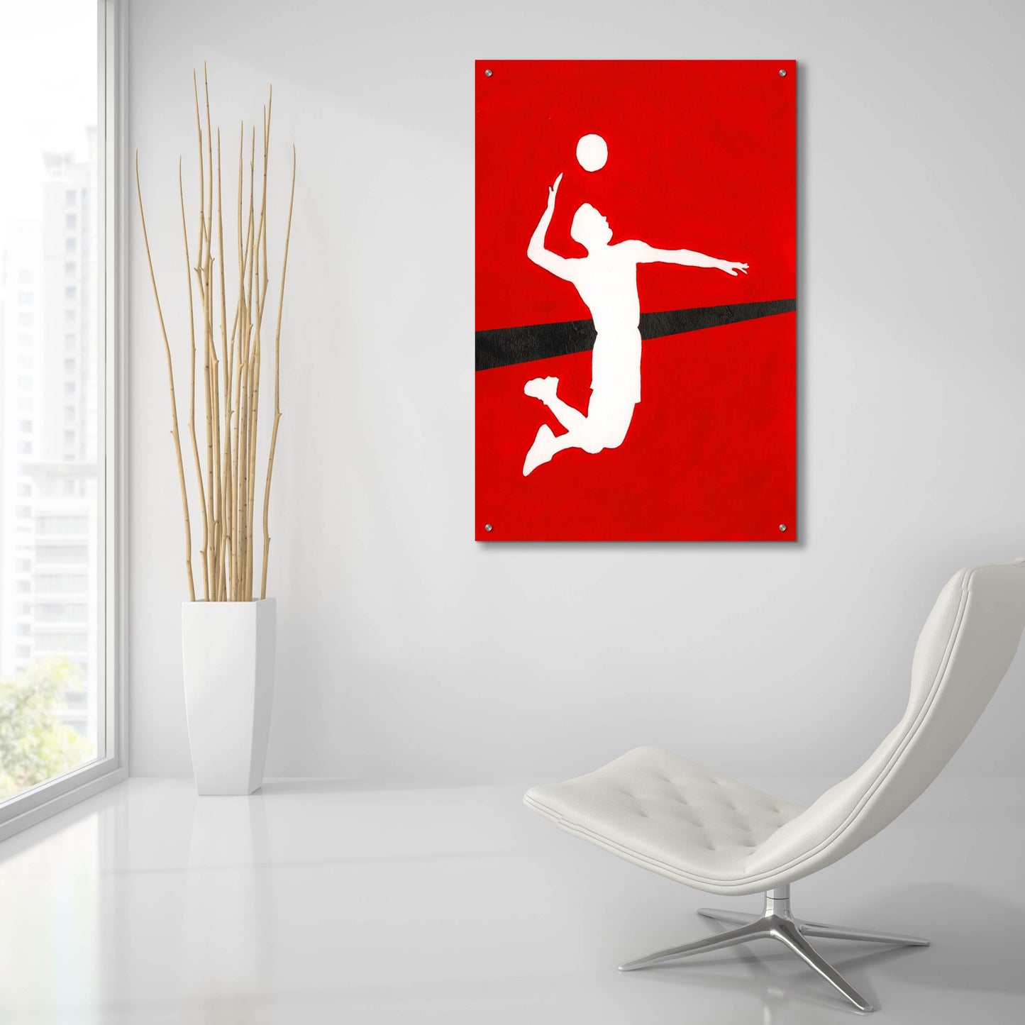 Epic Art 'It's All About the Game XIII' by Regina Moore, Acrylic Glass Wall Art,24x36