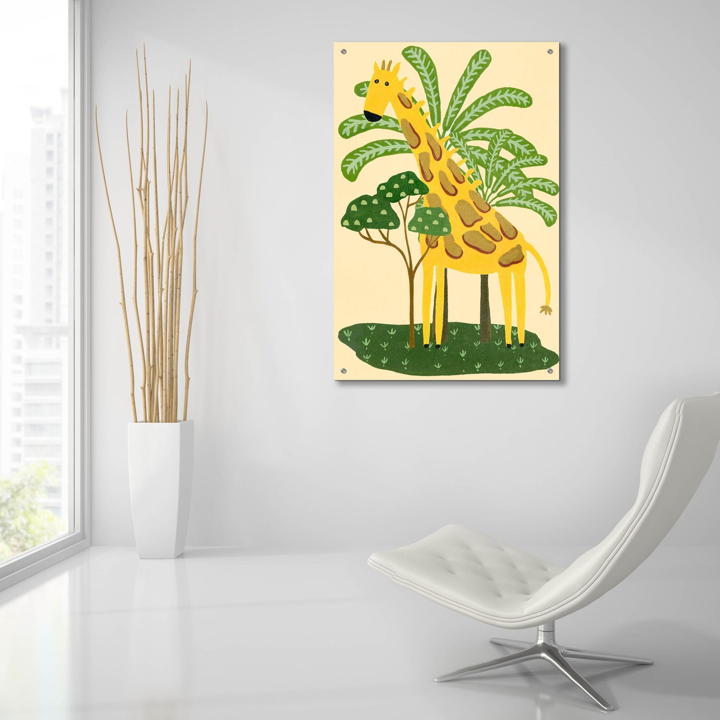 Epic Art 'Lil Wild Ones Collection B' by Regina Moore, Acrylic Glass Wall Art,24x36