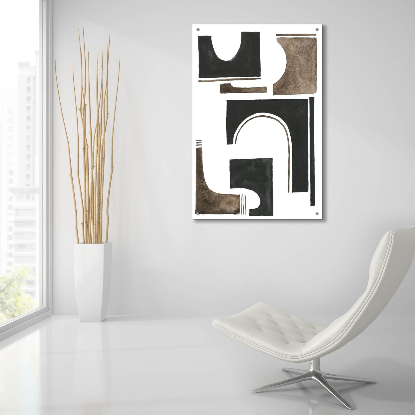 Epic Art 'Midway II' by Regina Moore, Acrylic Glass Wall Art,24x36