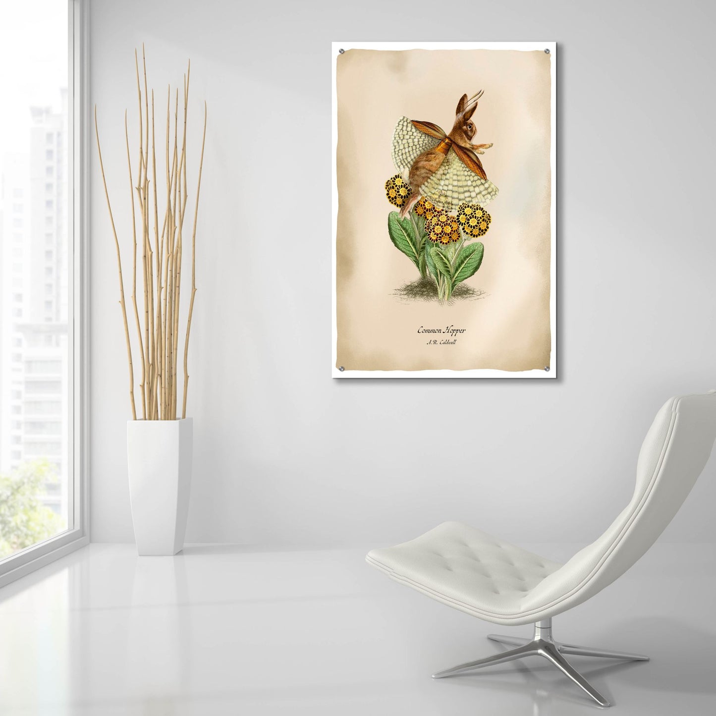 Epic Art 'Hoppers' by Angela Tannehill, Acrylic Glass Wall Art,24x36