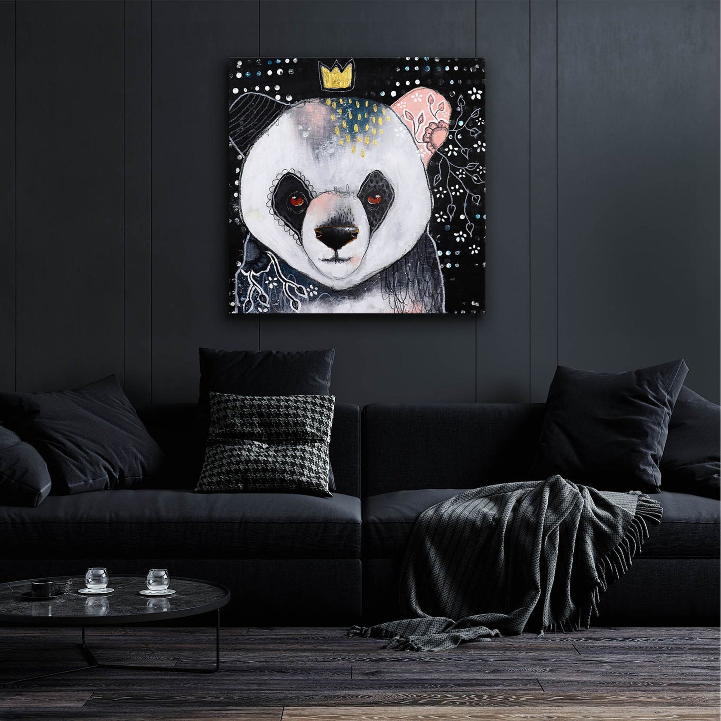 Epic Art 'A Fanciful Friendship' by The Secret Hermit, Acrylic Glass Wall Art,36x36