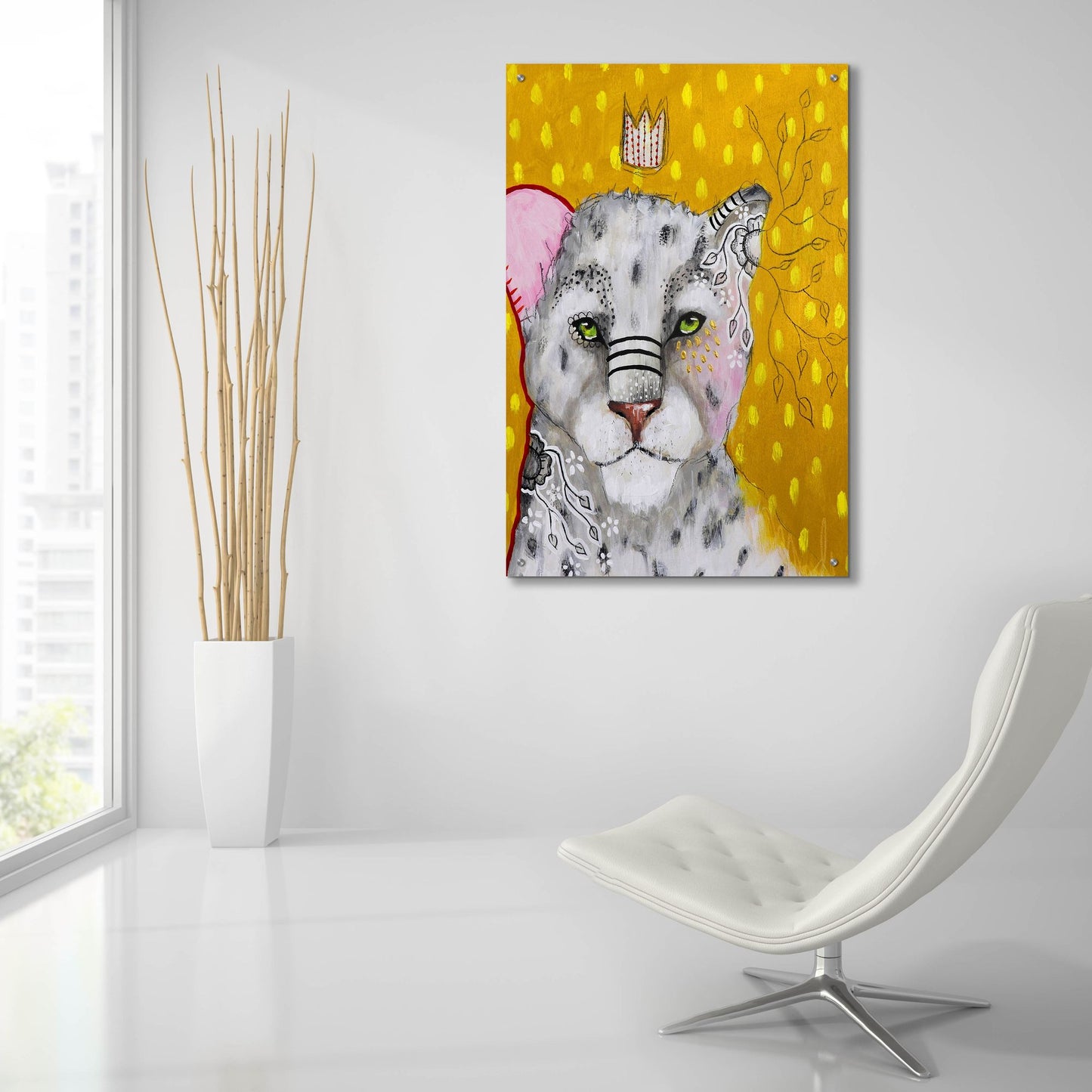 Epic Art 'Shine Brightly' by The Secret Hermit, Acrylic Glass Wall Art,24x36