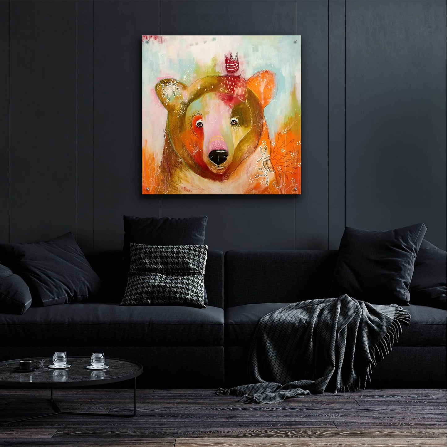 Epic Art 'The Journey Of Becoming' by The Secret Hermit, Acrylic Glass Wall Art,36x36