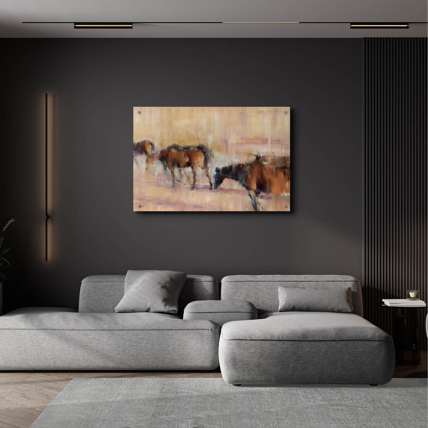 Epic Art 'Kentucky Morning' by Valtcho Tonov, Acrylic Glass Wall Art,36x24