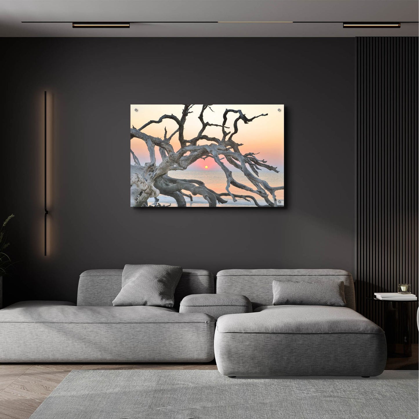 Epic Art 'Sunrise Sentinel' by Steve Vaughn, Acrylic Glass Wall Art,36x24