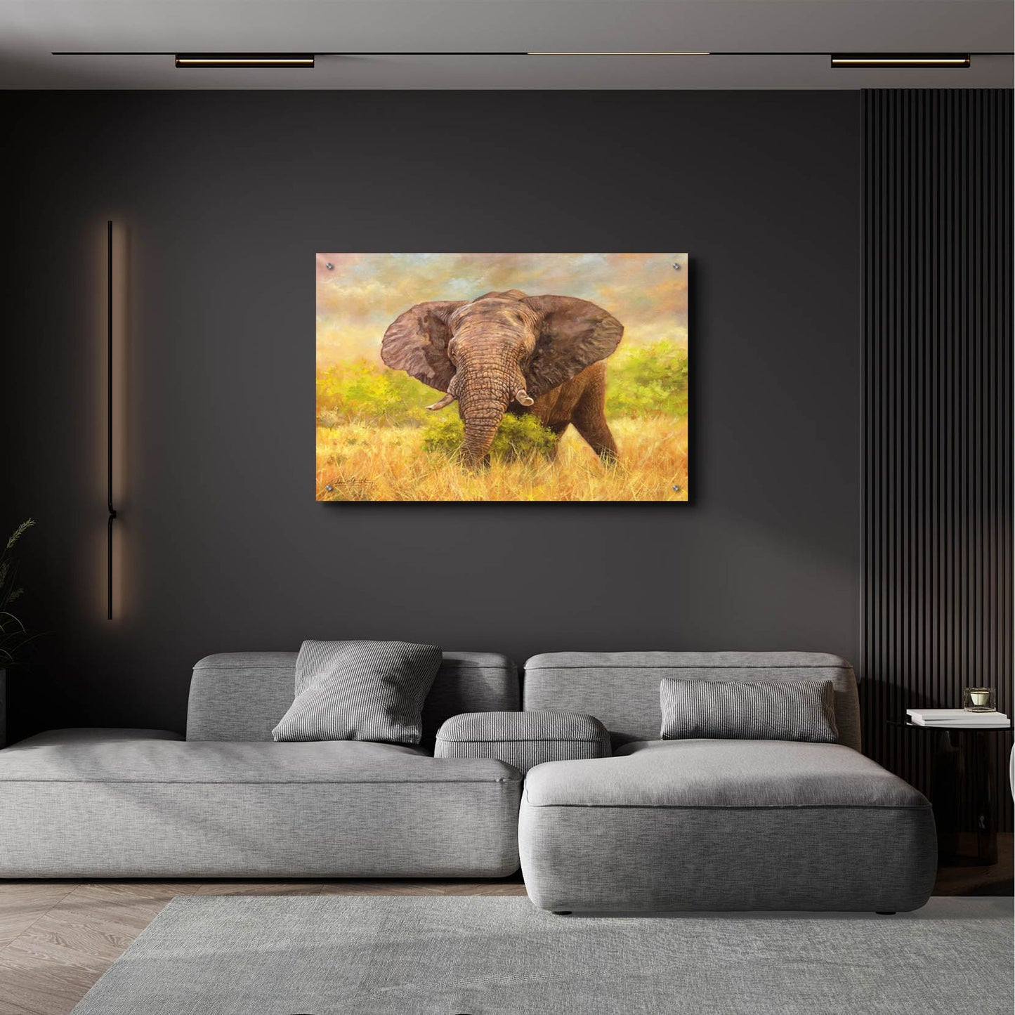 Epic Art 'Afternoon Snack2 by David Stribbling, Acrylic Glass Wall Art,36x24