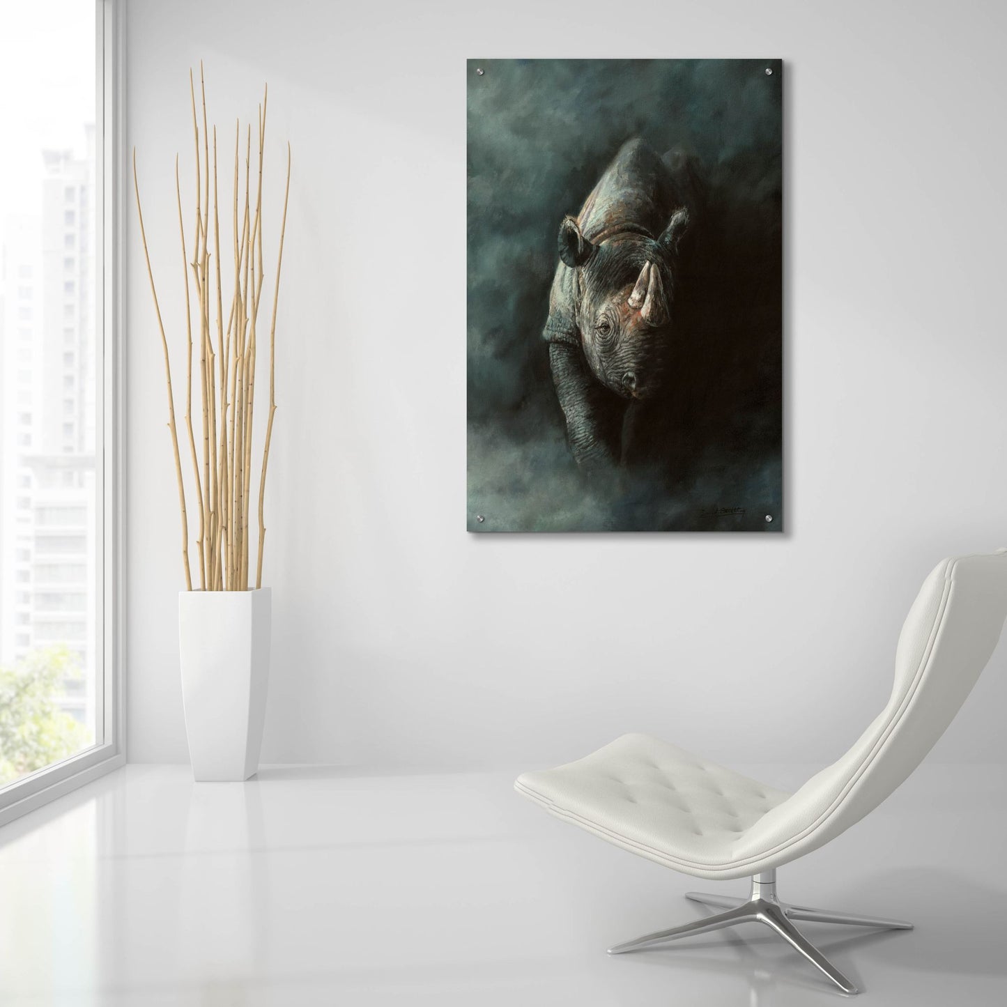 Epic Art 'Seen Not Shot2 by David Stribbling, Acrylic Glass Wall Art,24x36