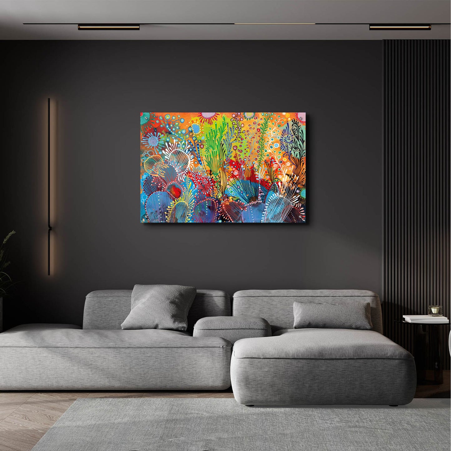 Epic Art 'Cactus2 by Noemi Ibarz, Acrylic Glass Wall Art,36x24