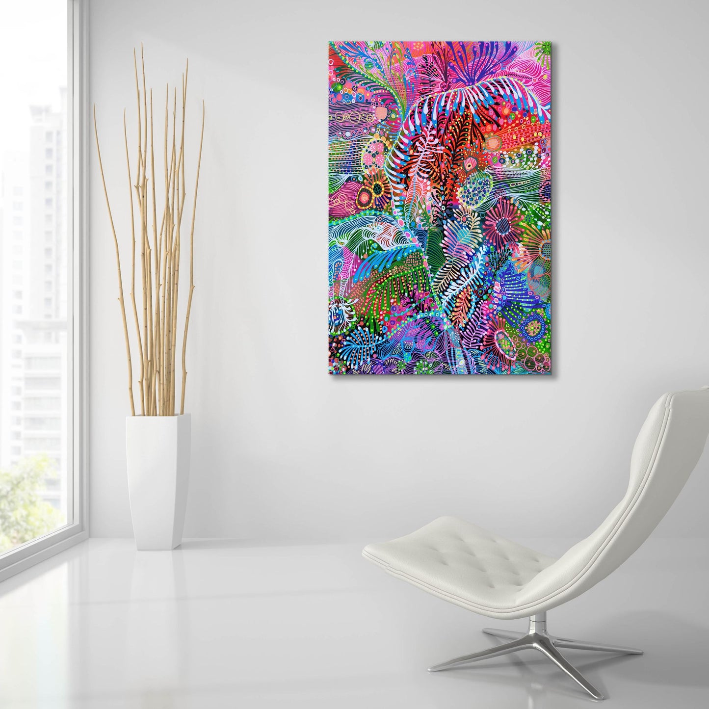 Epic Art 'Open My Eyes2 by Noemi Ibarz, Acrylic Glass Wall Art,24x36