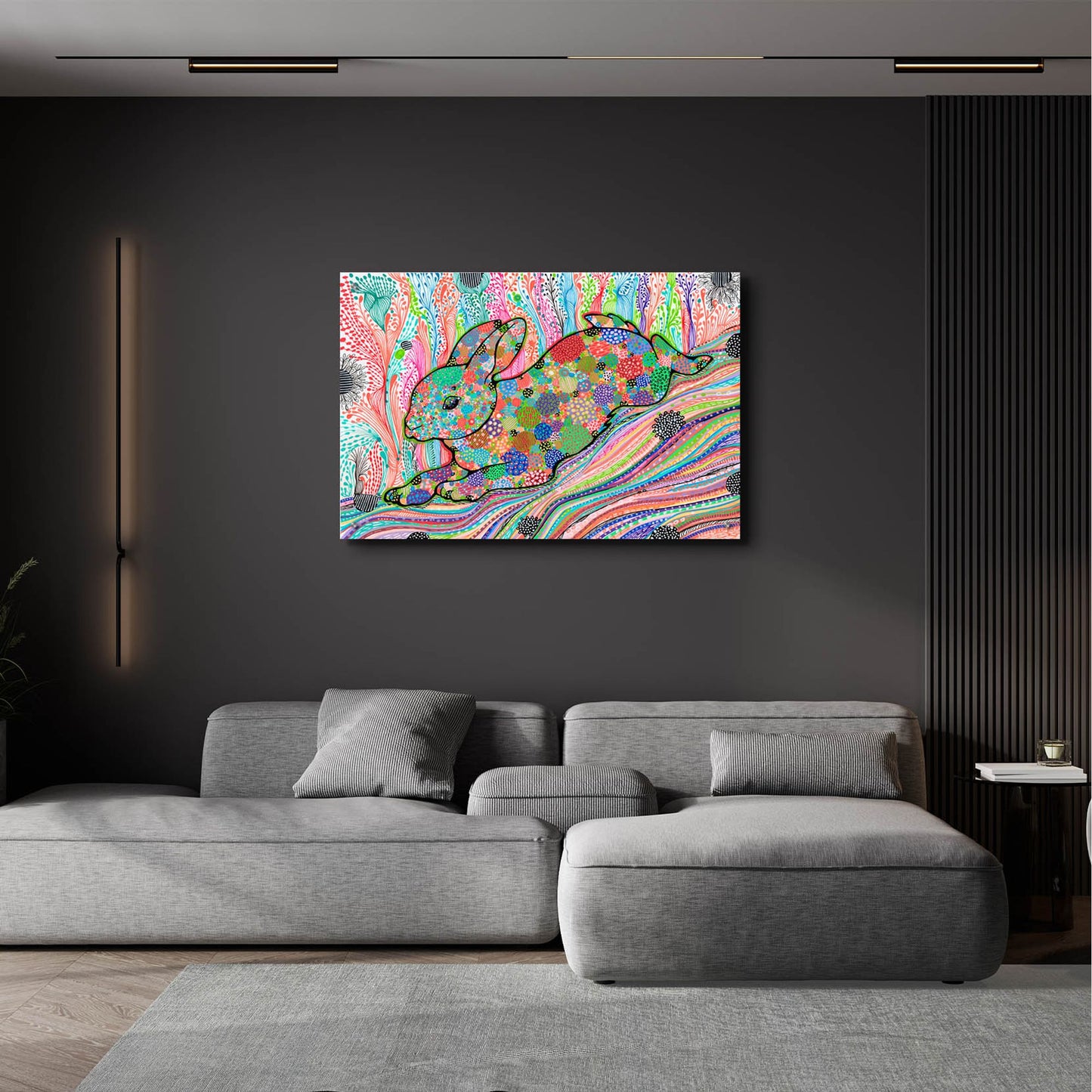 Epic Art 'On The Run2 by Noemi Ibarz, Acrylic Glass Wall Art,36x24