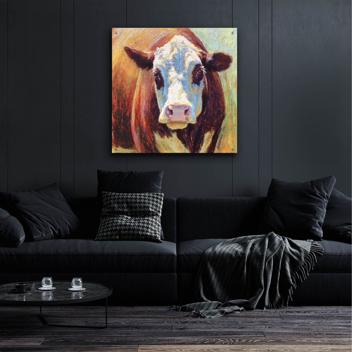 Epic Art 'Sumac2 by Rita Kirkman, Acrylic Glass Wall Art,36x36